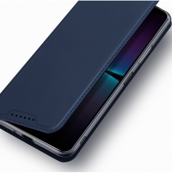 Dux Ducis Skin Pro Fodral för Sony Xperia 1 V Flip Card Plånboksställ Svart