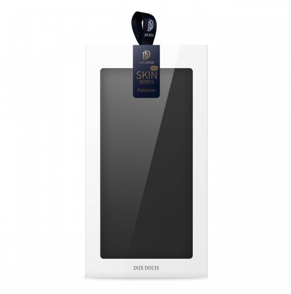 Dux Ducis Skin Pro-fodral för Xiaomi 13 Lite-fodral med flip-kort-plånboksställ svart