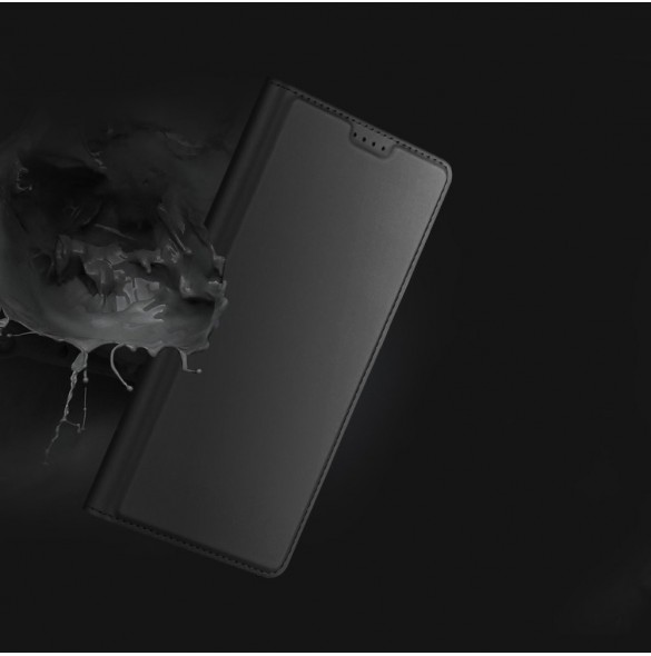 Dux Ducis Skin Pro-fodral för Xiaomi 13 Lite-fodral med flip-kort-plånboksställ svart