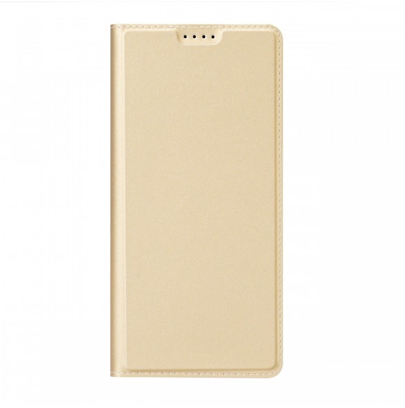 Dux Ducis Skin Pro-fodral för Xiaomi 13 Lite Flip Card-plånboksställ guld