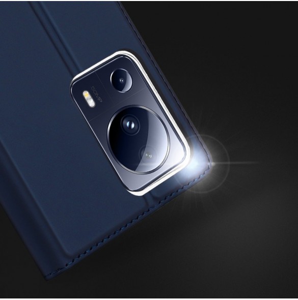 Dux Ducis Skin Pro-fodral för Xiaomi 13 Lite Flip Card-plånboksställ guld