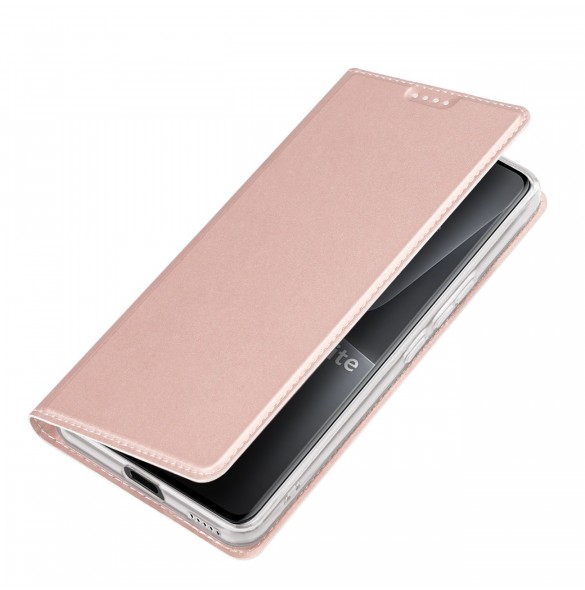 Dux Ducis Skin Pro-fodral för Xiaomi 13 Lite Flip Card-plånboksställ Rosa