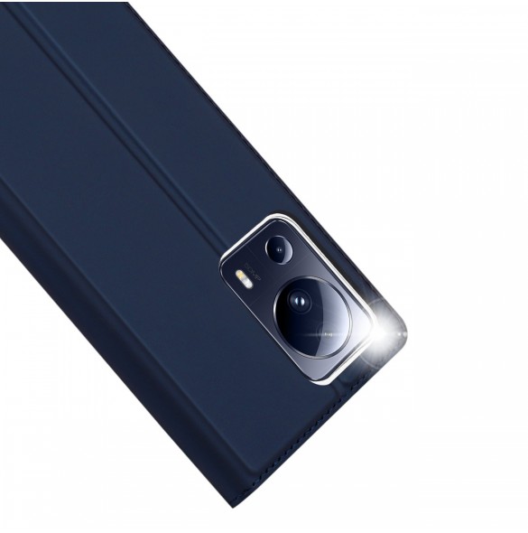 Dux Ducis Skin Pro-fodral för Xiaomi 13 Lite flip-fodral plånboksställ blå