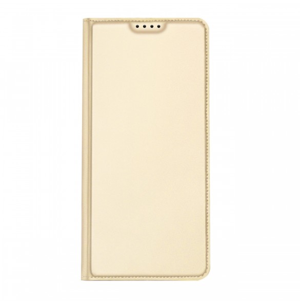 Dux Ducis Skin Pro-fodral för Xiaomi Poco C40 Flip Card-plånboksställ Guld