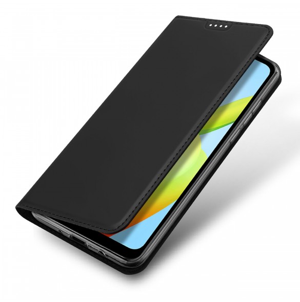 Dux Ducis Skin Pro Fodral för Xiaomi Redmi A1+ Flip Card Plånboksställ Svart