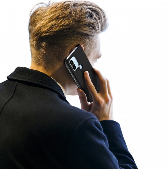 Dux Ducis Skin Pro Fodral för Xiaomi Redmi A1+ Flip Card Plånboksställ Svart