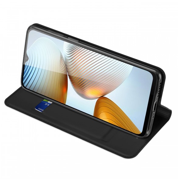 Dux Ducis Skin Pro Fodral för Xiaomi Redmi Note 11E /Redmi 10 5G / Redmi 10 Prime+ 5G / Poco M4 5G Cover Flip Card Plånboksst