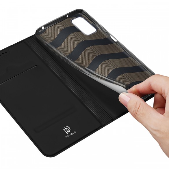 Dux Ducis Skin Pro Fodral för Xiaomi Redmi Note 11E /Redmi 10 5G / Redmi 10 Prime+ 5G / Poco M4 5G Cover Flip Card Plånboksst