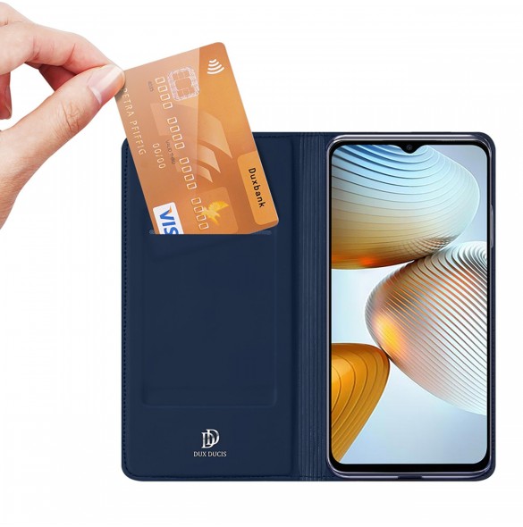 Dux Ducis Skin Pro Fodral för Xiaomi Redmi Note 11E /Redmi 10 5G / Redmi 10 Prime+ 5G / Poco M4 5G Cover Flip Card Plånboksst