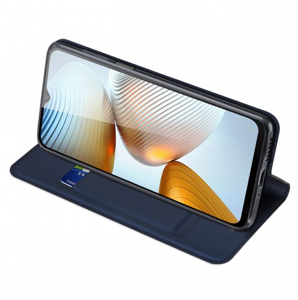 Dux Ducis Skin Pro Fodral för Xiaomi Redmi Note 11E /Redmi 10 5G / Redmi 10 Prime+ 5G / Poco M4 5G Cover Flip Card Plånboksst