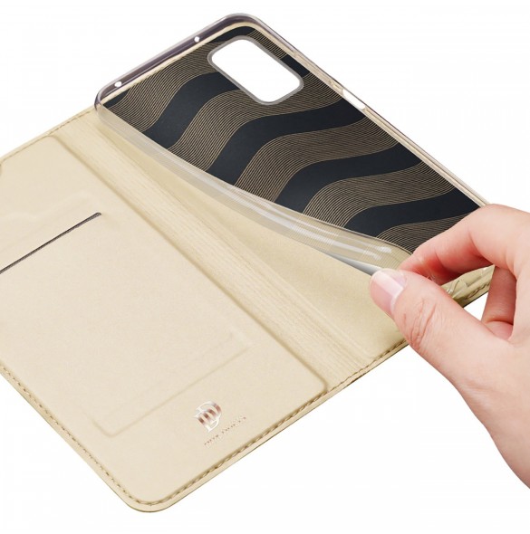Dux Ducis Skin Pro Fodral för Xiaomi Redmi Note 11E /Redmi 10 5G / Redmi 10 Prime+ 5G / Poco M4 5G Cover Flip Card Plånboksst