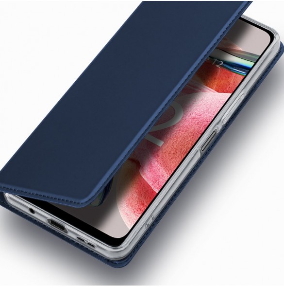 Dux Ducis Skin Pro Fodral för Xiaomi Redmi Note 12 Flip Card Plånboksställ Rosa