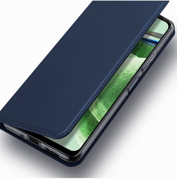 Dux Ducis Skin Pro-fodral för Xiaomi Redmi Note 12 Pro+ flip-fodral plånboksställ blå