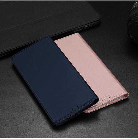 Dux Ducis Skin Pro-fodral för Xiaomi Redmi Note 12 Pro+ flip-fodral plånboksställ blå