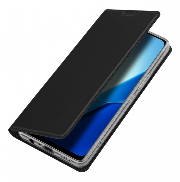 Dux Ducis Skin Pro Case Realme 11 Flip Card Plånboksställ Svart