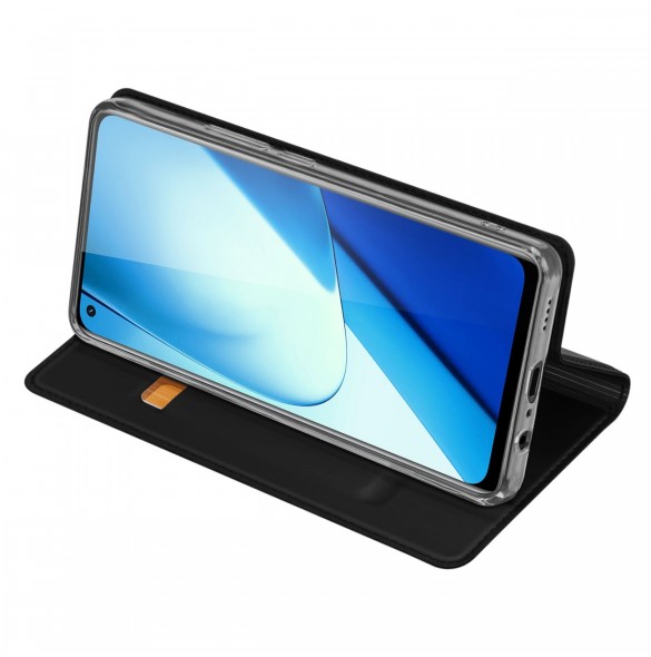 Dux Ducis Skin Pro Case Realme 11 Flip Card Plånboksställ Svart