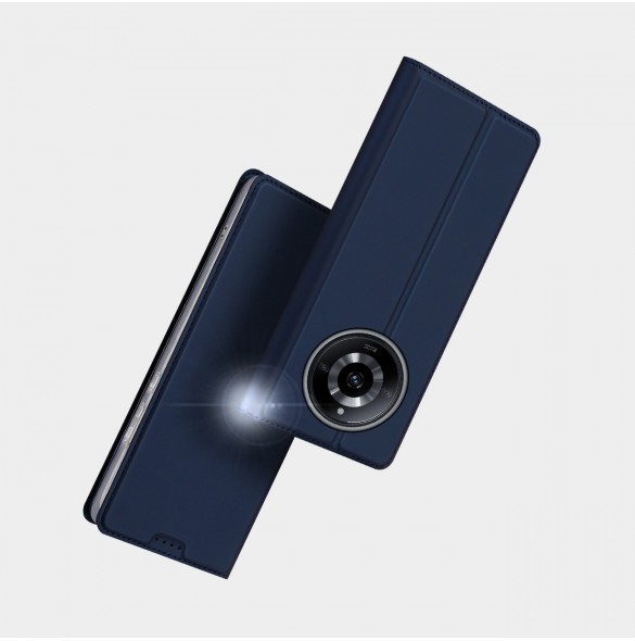 Dux Ducis Skin Pro Case Realme 11 Flip Card Plånboksställ Svart