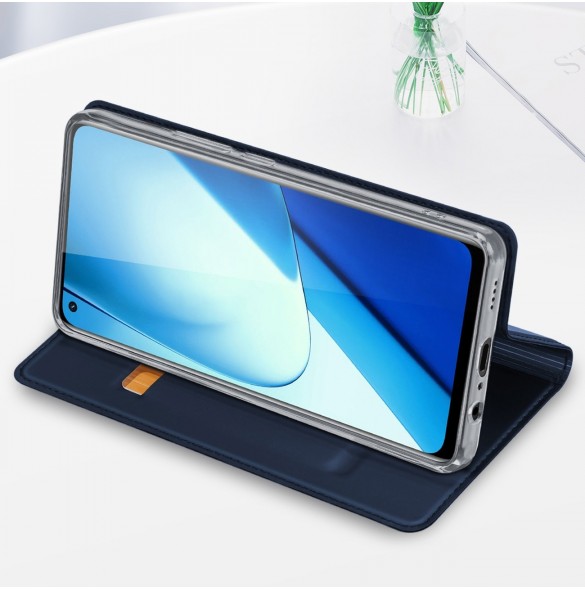 Dux Ducis Skin Pro Case Realme 11 Flip Card Plånboksställ Svart