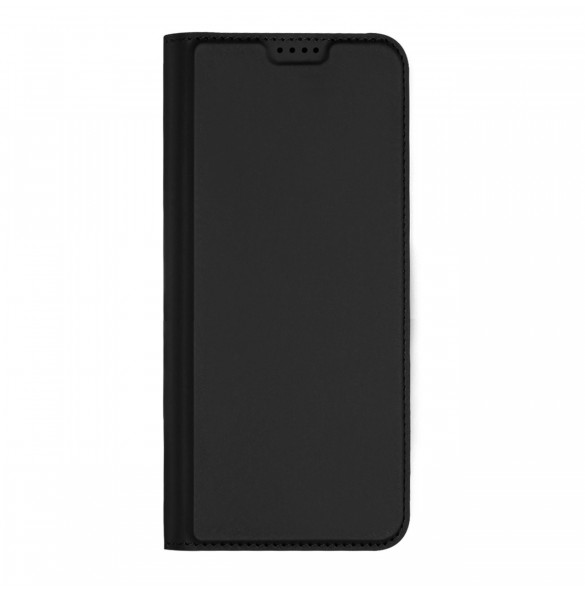 Dux Ducis Skin Pro Fodral Realme C33 Flip Card Plånboksställ Svart
