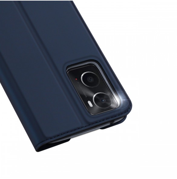 Dux Ducis Skin Pro-fodral med en flip Realme 9i / Oppo A36 blå