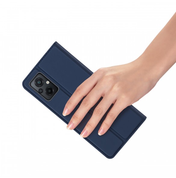 Dux Ducis Skin Pro Fodral Xiaomi Poco M5 plånbokshölsterskydd Blå