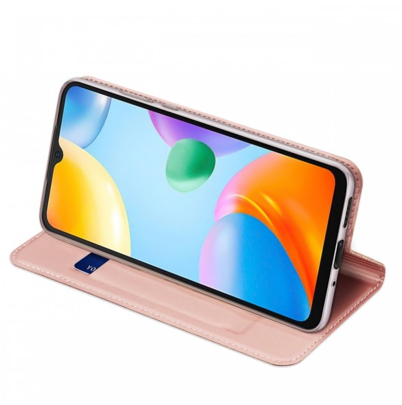 Dux Ducis Skin Pro flipfodral till Xiaomi Redmi 10C rosa