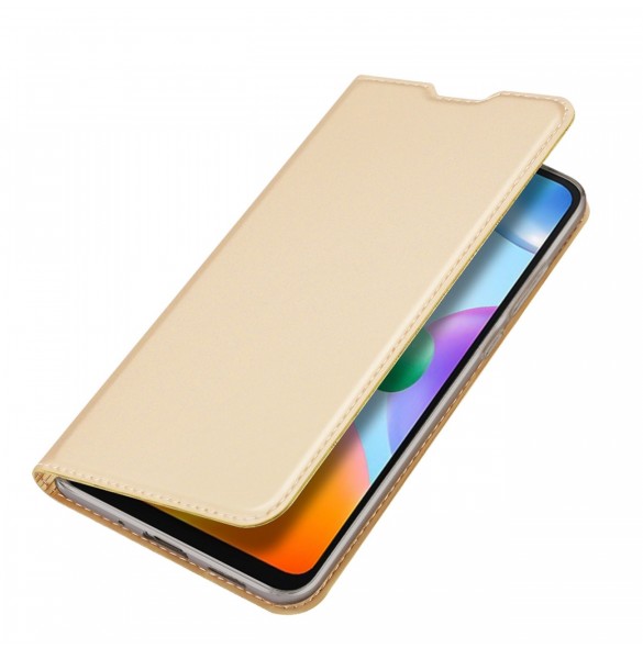Dux Ducis Skin Pro Flip Fodral Xiaomi Redmi 10C guld