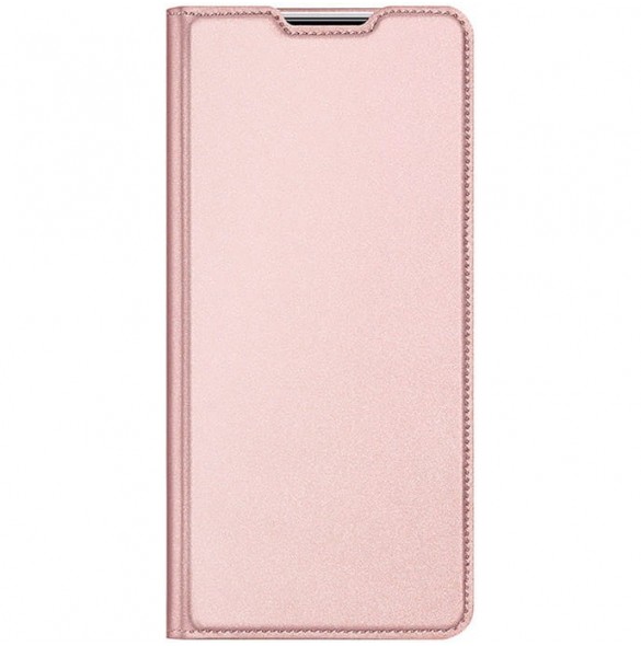 Dux Ducis Skin Pro flipfodral, plånbok och stativ för Xiaomi Poco M6 Pro / Redmi 12/12R - rosa