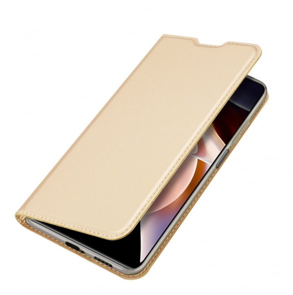 Dux Ducis Skin Pro hölsterfodral Cover Flip Poco M4 Pro 5G guld