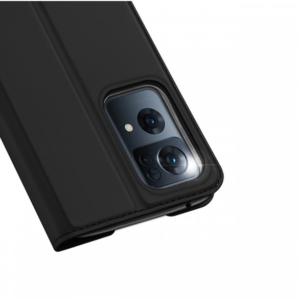 Dux Ducis Skin Pro hölsterfodral med flik Oppo Reno7 Pro 5G svart