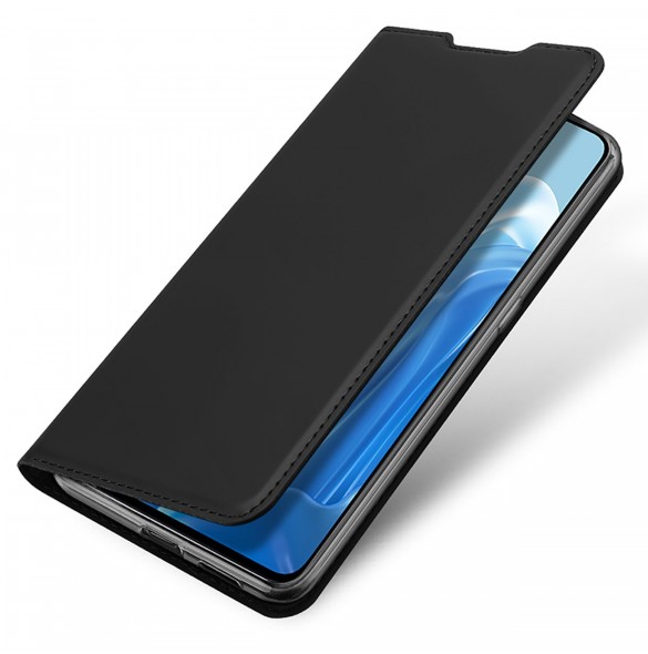 Dux Ducis Skin Pro hölsterfodral med flik Oppo Reno7 Pro 5G svart