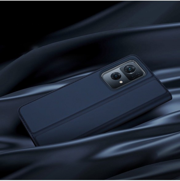 Dux Ducis Skin Pro hölsterfodral med flik Oppo Reno7 Pro 5G svart