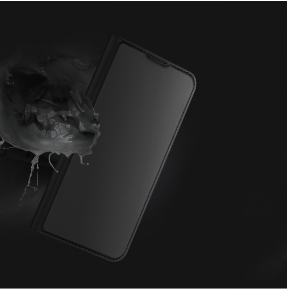 Dux Ducis Skin Pro hölsterfodral med flip iPhone 13/14 svart