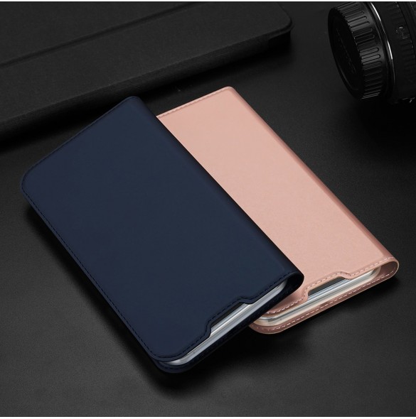 Dux Ducis Skin Pro hölsterfodral med flip iPhone 13/14 svart