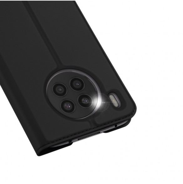 Dux Ducis Skin Pro hölsterfodral med flik Honor 50 Lite svart