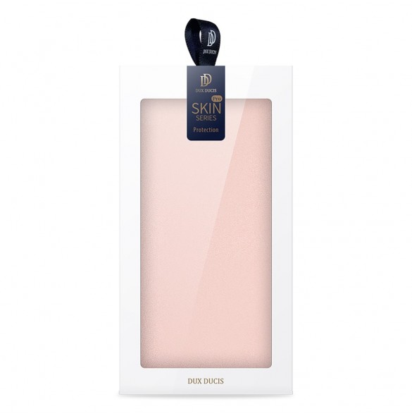 Dux Ducis Skin Pro Hölster Cover Flip Cover för Poco M4 Pro 5G rosa