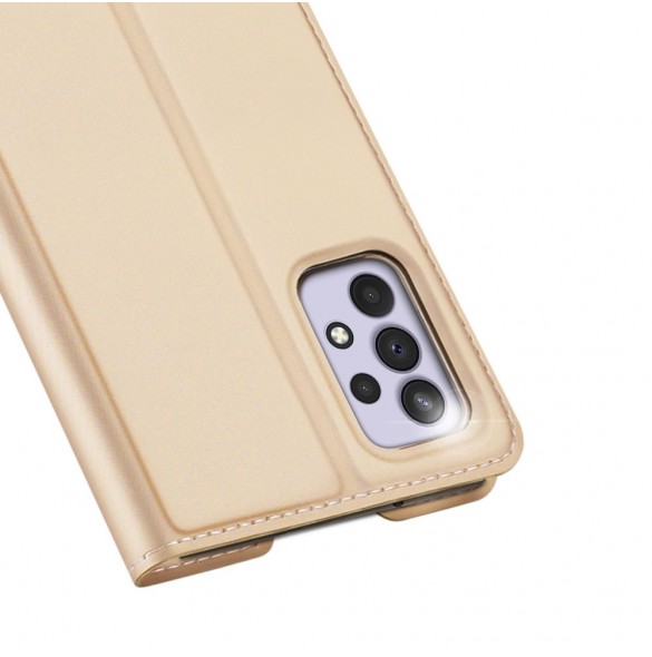Dux Ducis Skin Pro Hölster Cover Flip Cover för Samsung Galaxy A33 5G guld