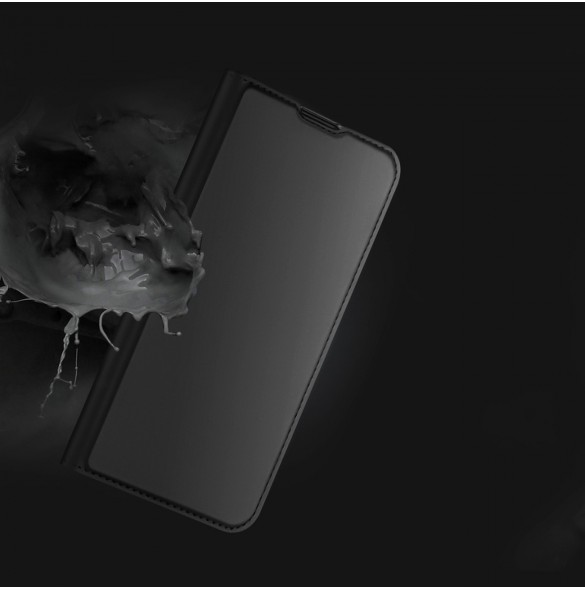 Dux Ducis Skin Pro hölsterskydd flip-skydd för Vivo X80 Pro svart