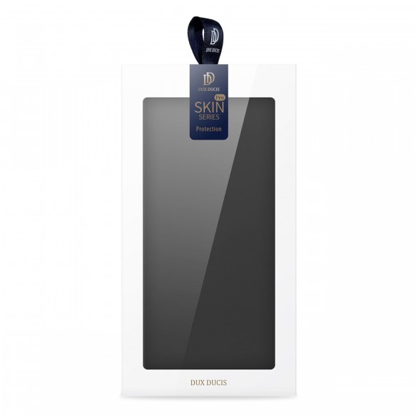 Dux Ducis Skin Pro hölsterskydd flip-skydd för Vivo X80 Pro svart