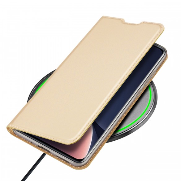 Dux Ducis Skin Pro Hölster Cover Flip Cover för Xiaomi 12 Pro guld