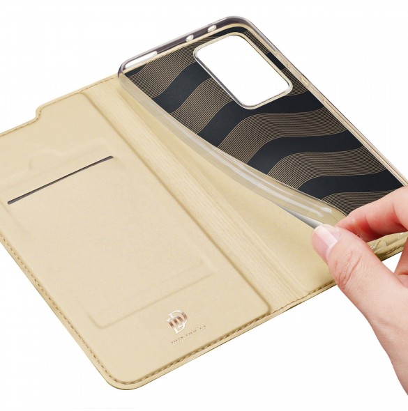 Dux Ducis Skin Pro Hölster Cover Flip Cover för Xiaomi 12 Pro guld