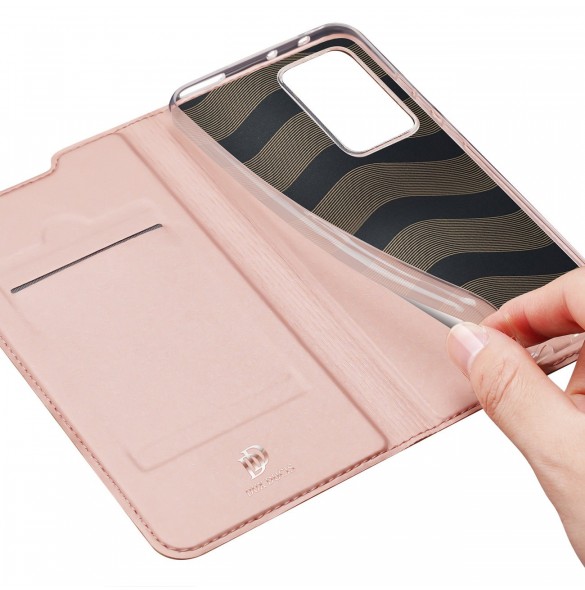 Dux Ducis Skin Pro Hölster Cover Flip Cover för Xiaomi 12 Pro rosa