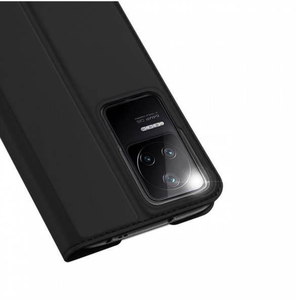 Dux Ducis Skin Pro Hölster Cover Flip Cover för Xiaomi Poco F4 5G svart