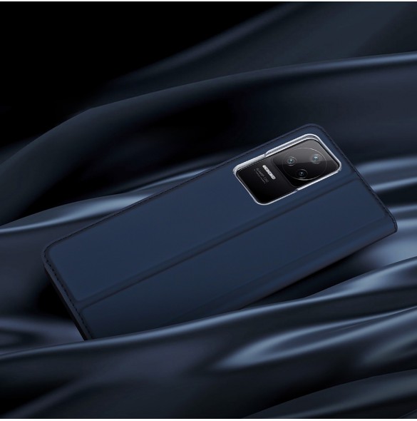 Dux Ducis Skin Pro Hölster Cover Flip Cover för Xiaomi Poco F4 5G svart