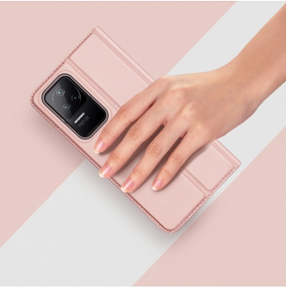 Dux Ducis Skin Pro Hölster Cover Flip Cover för Xiaomi Poco F4 5G svart