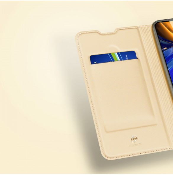 Dux Ducis Skin Pro Hölster Cover Flip Cover för Xiaomi Poco F4 5G svart
