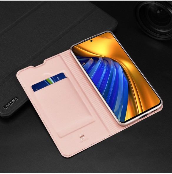 Dux Ducis Skin Pro Hölster Cover Flip Cover för Xiaomi Poco F4 5G svart