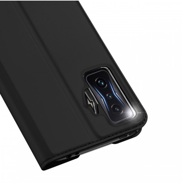 Dux Ducis Skin Pro Hölster Cover Flip Cover för Xiaomi Poco F4 GT svart