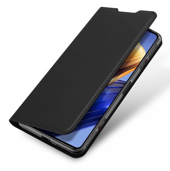 Dux Ducis Skin Pro Hölster Cover Flip Cover för Xiaomi Poco F4 GT svart