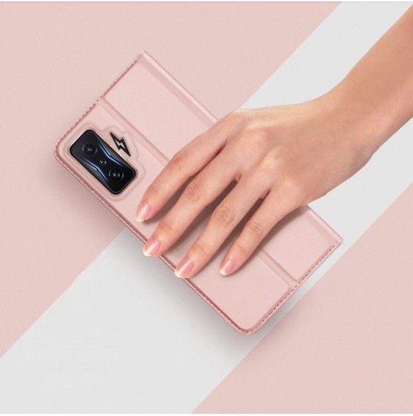 Dux Ducis Skin Pro Hölster Cover Flip Cover för Xiaomi Poco F4 GT svart